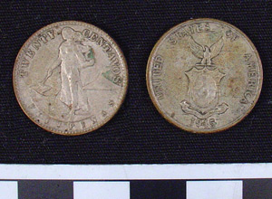 Thumbnail of Coin: U.S. Commonwealth of Philippines, 20 Centavos (1984.16.0174)