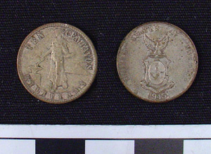 Thumbnail of Coin: U.S. Commonwealth of Philippines, 10 Centavos (1984.16.0176)