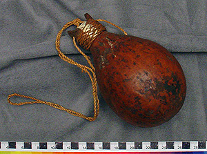 Thumbnail of Gourd with Clay Pellets (2007.03.0004A)