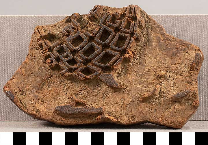 Thumbnail of Batik Fabric Print Block (2007.08.0074)