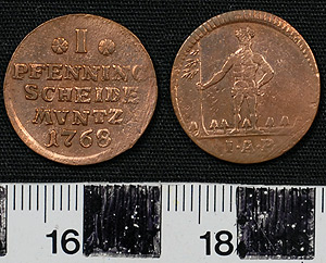 Thumbnail of Coin: Germany 1 Pfenning (1900.61.0019)