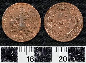 Thumbnail of Coin:  Token Daler of Sweden (1900.61.0020)