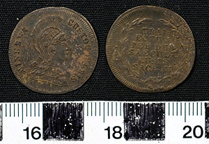 Thumbnail of Commemorative Jeton, Token: University of Utrecht (1900.61.0032)