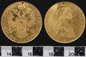 Thumbnail of Coin: Austrian Four Duchal Piece (1900.61.0044)