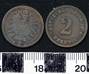 Thumbnail of Coin: Germany 2 Pfennig (1900.61.0069)