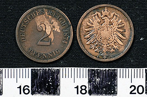 Thumbnail of Coin: Germany 2 Pfennig (1900.61.0072)