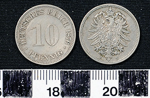 Thumbnail of Coin: Germany 10 Pfennig (1900.61.0083)