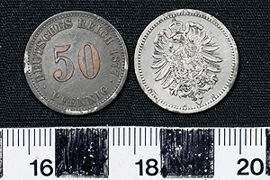 Thumbnail of Coin: Germany 50 Pfennig (1900.61.0090)