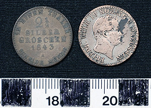 Thumbnail of Coin: Prussia 2 1/2 Silber Groschen (1900.61.0104)