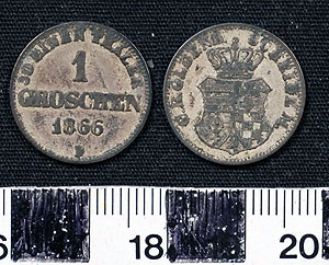 Thumbnail of Coin: German State, Oldenburg 1 Groschen (1900.61.0115)