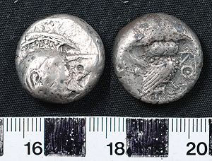 Thumbnail of Coin: Tetradrachm, Athens (1900.63.0026)