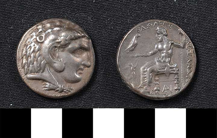 Thumbnail of Coin: Tetradrachm, Macedonia (1900.63.0033)