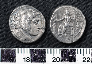 Thumbnail of Coin: Tetradrachm, Macedonia? (1900.63.0037)