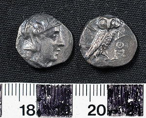 Thumbnail of Coin: Triobol or Drachm, Athens (1900.63.0039)