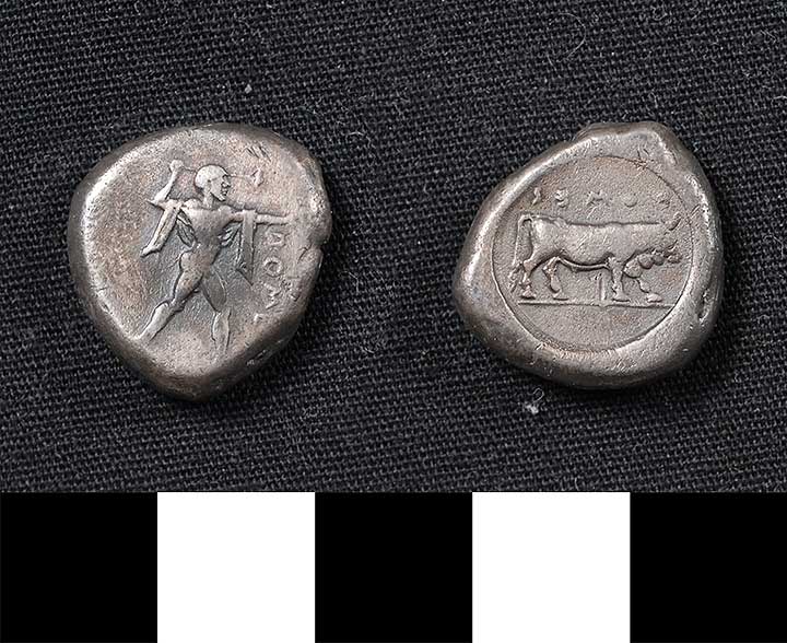 Thumbnail of Coin: Stater, Poseidonia (1900.63.0043)