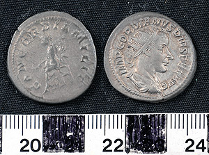 Thumbnail of Coin: Denarius of Gordian III (1900.63.0113)