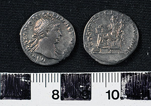 Thumbnail of Coin: Denarius of Trajan (1900.63.0144)