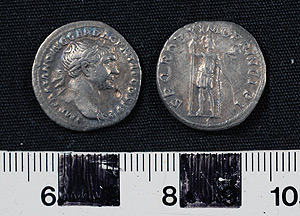 Thumbnail of Coin: AR Denarius of Trajan (1900.63.0182)