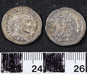 Thumbnail of Coin: AR Denarius of Maximinus I (1900.63.0193)