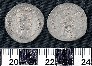 Thumbnail of Coin: Antoninianus of Otacilla Severa (1900.63.0230)