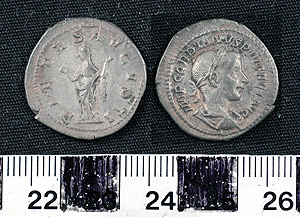 Thumbnail of Coin: Denarius of Gordian III (1900.63.0237)