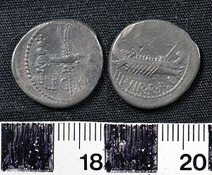 Thumbnail of Coin: Denarius of Mark Antony  (1900.63.0254)