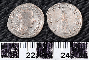 Thumbnail of Coin: AR Antoninianus of Gordian III (1900.63.0273)