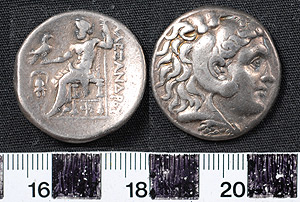 Thumbnail of Coin: Tetradrachm, Macedonia (1900.63.0342)