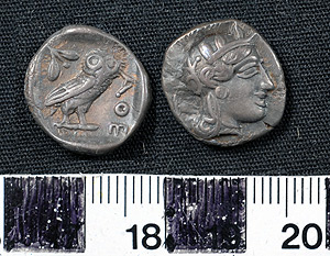Thumbnail of Coin: Drachm, Athens (1900.63.0344)