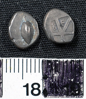 Thumbnail of Coin: Obol, Orchomenus (1900.63.0345)