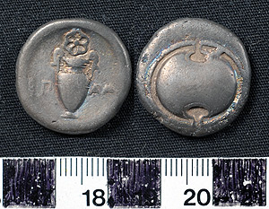 Thumbnail of Coin: Stater, Thebes (1900.63.0348)
