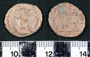 Thumbnail of Coin: AE Antoninianus of Aurelian (1900.63.1153)