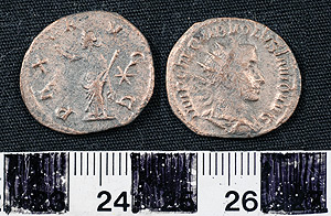 Thumbnail of Coin: Antoninianus of Volusian  (1900.63.1211)