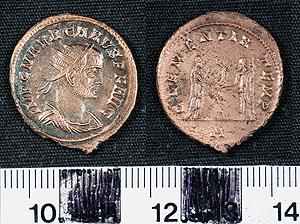 Thumbnail of Coin: Antoninianus of Carus (1900.63.1529)