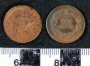 Thumbnail of Token: United States, New York (1900.86.0008)