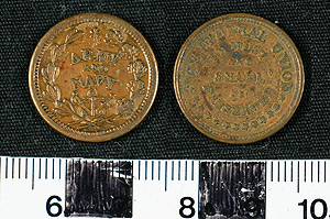 Thumbnail of Token: United States, Civil War (1900.86.0015)