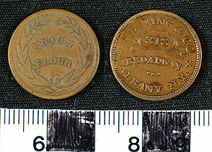 Thumbnail of Token: United States, Civil War (1900.86.0017)
