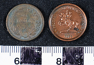Thumbnail of Token: United States, Civil War (1900.86.0019)