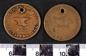 Thumbnail of Token: United States, John Plane Co. (1900.86.0023)
