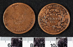 Thumbnail of Token: United States, Shin Plasters (1900.86.0024)
