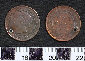 Thumbnail of Coin: Canada, One Cent (1900.87.0001)