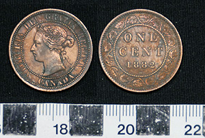 Thumbnail of Coin: Canada, One Cent (1900.87.0005)