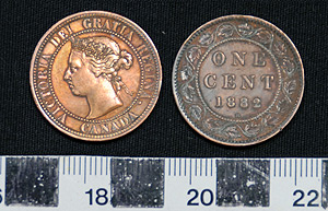 Thumbnail of Coin: Canada, One Cent (1900.87.0007)