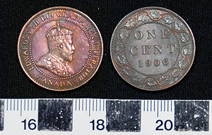 Thumbnail of Coin: Canada, One Cent (1900.87.0008)