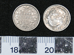 Thumbnail of Coin: Canada, Five Cents (1900.87.0010)