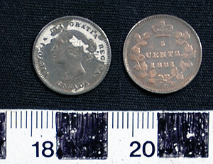 Thumbnail of Coin: Canada, Five Cents (1900.87.0011)