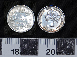 Thumbnail of Coin: Canada, Five Cents (1900.87.0012)