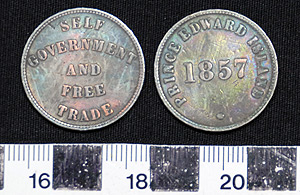 Thumbnail of Token: Canada, Prince Edward Island (1900.87.0018)