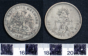 Thumbnail of Coin: Mexico, 50 Centavos (1900.88.0005)