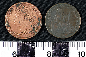 Thumbnail of Coin: Great Britain Half Penny (?) (1900.90.0002)